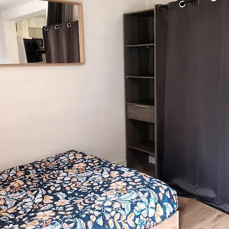 Colombus Grand Studio, Coin Nuit, Terrasse, Wifi, Tv Apartman *