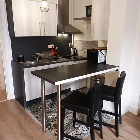 Apartman Colombus Grand Studio, Coin Nuit, Terrasse, Wifi, Tv *